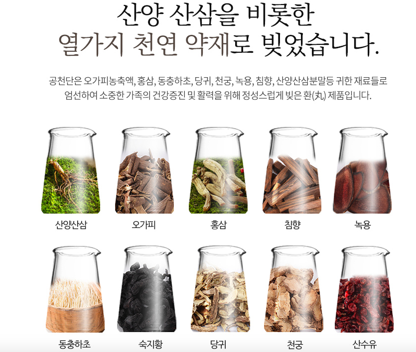 Viên hoàn bổ dưỡng cheongyu shim Ginseng 3.75g*30 viên