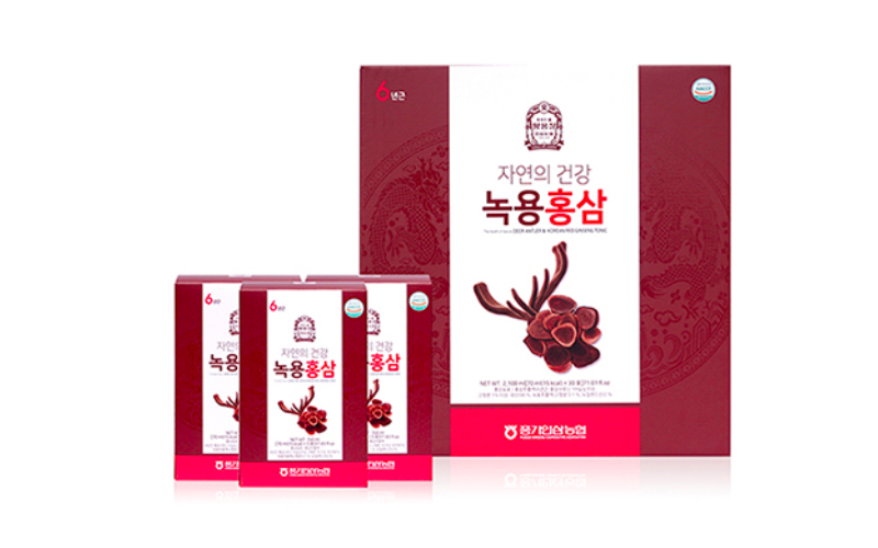 Nước hồng sâm Hàn Quốc có nguồn gốc từ thiên nhiên